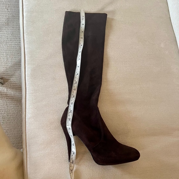 Stuart Weitzman 110 mm stiletto suede boot - Picture 10 of 12